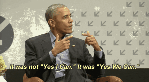 Yes we can